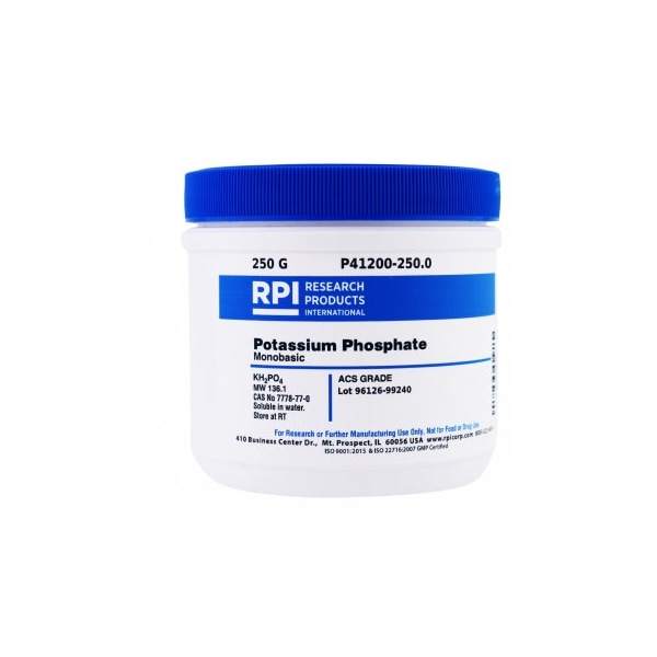 Potassium Phosphate, Monobasic, ACS Grade, 250 G
